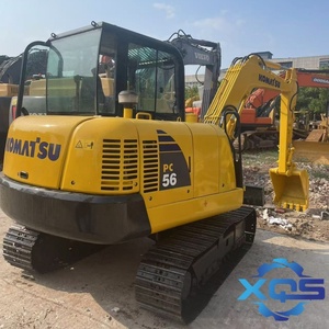 Miniexcavadora Komatsu PC56 Usada, Excavadora Hidráulica de Cadenas Komatsu - Product Image 2