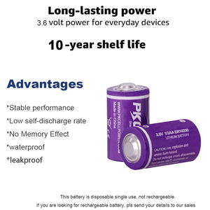 3,6 В 14250 Лс 14250 1/2AA литиевая батарея для ПЛК - Product Image 3