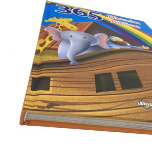 Venta al por mayor de fábrica Impresión de tapa dura Educación en inglés para niños 365 Libro de cuentos bíblicos Libro de historietas a pedido Aervice - Product Image 6