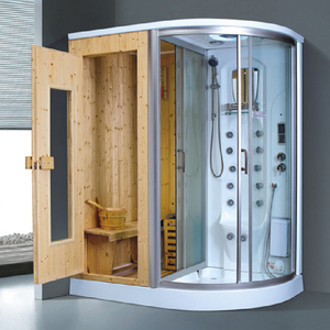 Sauna and <strong>Steam</strong> Combined Room/ Wooden Sauna <strong>Steam</strong> Room/ <strong>Mini</strong> <strong>Steam</strong> Sauna Room - Product Image 4