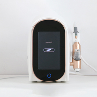 Appareil de soin facial à pression d'air avec écran tactile, équipement de beauté, instrument de soin de la peau pour spa à domicile, ampoule liquide, hydratation quotidienne