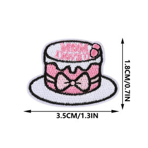 Vente flash - Adorables mini patchs brodés à repasser sur le thème <span class=keywords><strong>de</strong></span> la fête des mères, <span class=keywords><strong>de</strong></span> la Saint-Valentin et des fêtes pour la décoration DIY - Product Image 3