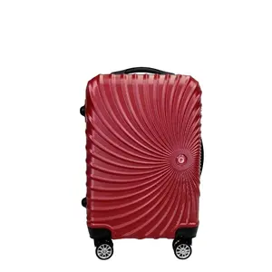 20 24 28 "맞춤형 색상 패션 남녀공용 지퍼 트롤리 수하물 가방 장거리 여행을 위한 범용 트롤리 바퀴 달린 수하물