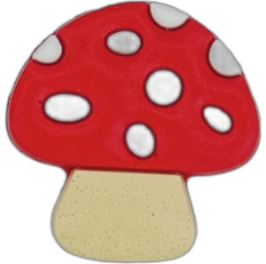Breloques de <span class=keywords><strong>chaussures</strong></span> en PVC de la série Champignons Mignons, décorations personnalisées en caoutchouc souple pour sabots, faible MOQ, prise en charge de la conception personnalisée - Product Image 6