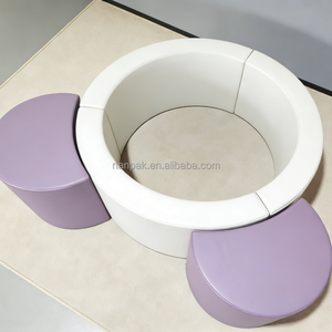 เครื่องเล่นสนามเด็กเล่นในร่ม/กลางแจ้ง ลายมิกกี้เมาส์ สีขาวดำ พร้อมบ่อบอลแบบอินเทอร์แอคทีฟ หูสองข้าง สำหรับงานปาร์ตี้และให้เช่า - Product Image 6