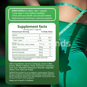 הטוב ביותר היצרנים בטן שטוח טבעי תוספת סופר רזה קפסולות התיאבון גלולות מדכא עבור הרזיה - Product Image 5