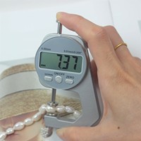 Vente en gros de brins de perles baroques d'eau douce naturelles de 7-8 mm, polies double face, percées sur le côté droit, pour la fabrication de bijoux