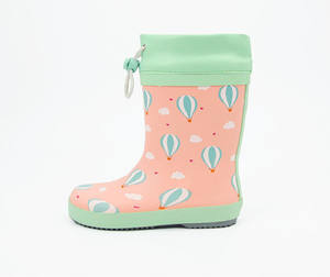 Gummi Gummistiefel Kinder Regen Wasserdicht welly Tie <span class=keywords><strong>Top</strong></span> Kragen Unisex Kinder Gummistiefel - Product Image 6