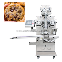 Nouvelle machine à enrober les biscuits aux pépites de chocolat entièrement automatique à commande tactile |   Appareil professionnel de haute qualité 220V en acier inoxydable SUS304 de grande taille
