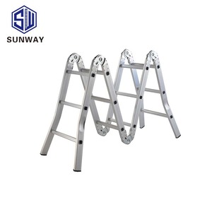 Pas cher <span class=keywords><strong>Prix</strong></span> Sécurité <span class=keywords><strong>Escabeau</strong></span> Télescopique En Aluminium Charnière Pliante - Product Image 1