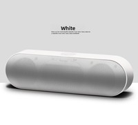 Mini haut-parleur portable d'extérieur sans fil de deuxième génération avec subwoofer intégré et lecteur de carte, en plastique, idéal comme petit cadeau