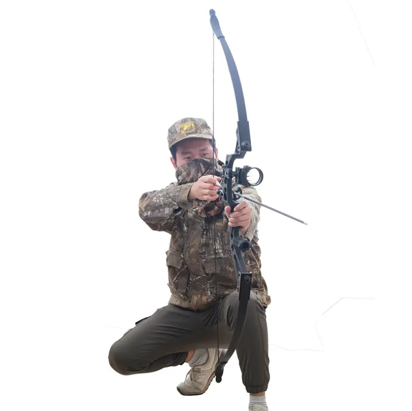 Wholesale custom recurve bow split metal recurve bow pound adjustable archery practice bow and arrow equipment