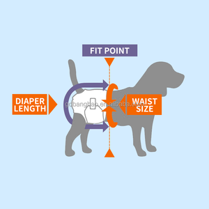 Женские подгузники для домашних животных, оптовая продажа, одноразовые биоразлагаемые пользовательские уровни поглощения, ViaBangbao OEM сервис - Product Image 5