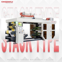 Machine d'impression flexographique à haute vitesse 4 couleurs, économique et écologique, pour sacs en tissu non tissé