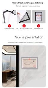 Tùy chỉnh kích thước A1/<span class=keywords><strong>A2</strong></span>/A4/A3 mềm cao su nam châm khung ảnh hiển thị từ tường sticker với Hàn dịch vụ chế biến - Product Image 4