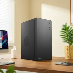 Customized Wholesale mATX Mini Tower Computer Cases Hinged Side Panel PC Chassis office case