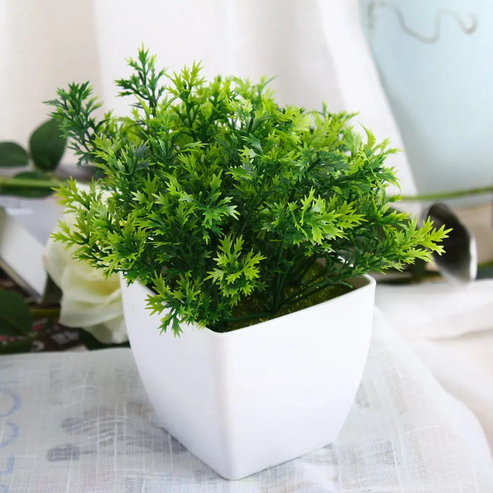 고품질 인공 topiary 분재 회양목 플라스틱 사이프러스 화분 분재 공장 저렴한 가격