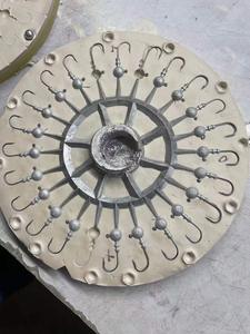 半自動シリコーンゴム金型合金ジュエリー遠心鋳造機,ピクチャーフレーム成形スピン鋳造機 - Product Image 3