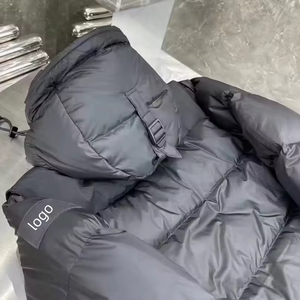 Veste d'hiver pour homme en duvet matelassée de qualité supérieure, épaisse, coupe-vent, chaude, pour la randonnée en plein air, vestes de luxe pour homme - Product Image 3