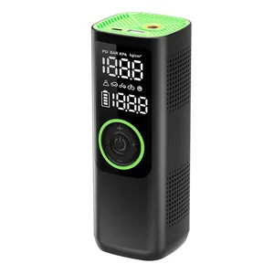 Pompa udara tiup Mini portabel pompa inflasi pintar ban tekanan LED monitor mobil pompa listrik untuk tiup