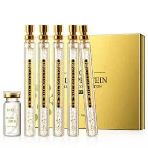 BINGJU Gold collagen thread essence carving set golden protein thread lift gold protein line face care firming lifting serum