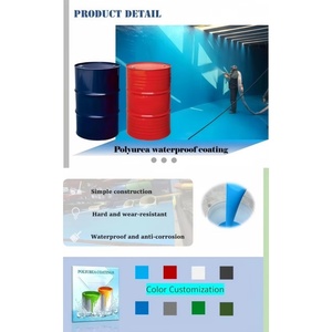 Revestimientos Impermeabilizantes de Poliurea 100% Pura, Equipo de Pulverización de Poliurea de Diseño Moderno, Revestimiento Impermeabilizante de <span class=keywords><strong>Poliuretano</strong></span> <span class=keywords><strong>para</strong></span> Techos - Product Image 2