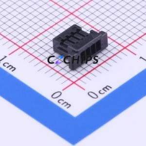 SHR-04V-BK-B(HF) Housing (Wire-to-Board / Wire-to-Wire) P=1mm Connector 1x4P 1mm SH 1 - Product Image 1