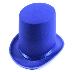 Sombrero de vaquero con luz LED, mago, circo, Vintage, fieltro negro, sombrero alto, sombreros de fiesta de Festival de Navidad - Product Image 4