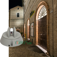Applique murale extérieure YY-BDW019 6W 9W fenêtre LED avec effet de lame à 180 ° application d'imagerie astucieuse montée en surface