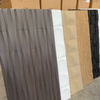 Faux Culture Panneaux muraux extérieurs Revêtement 3D Polyuréthane Pierre artificielle Brique PU Stone