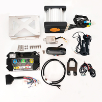 Kit moteur SOTION 72V 8KW FW23 avec contrôleur d'accélérateur et affichage HALL Versions