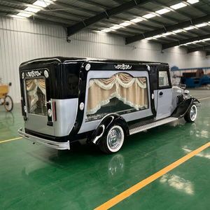 Nuevo Coche Fúnebre Eléctrico ZOWN 2026, Plateado y Negro, Estilo Europeo Vintage, Acero Automotriz de Alta Calidad, Ocho Placas - Product Image 1
