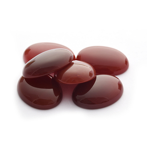 Bán buôn tùy chỉnh lỏng đá quý Chất lượng cao kích thước lớn hình bầu dục màu đỏ <span class=keywords><strong>Onyx</strong></span> Cabochon tự nhiên mã não trong Dark & ánh sáng màu sắc - Product Image 3