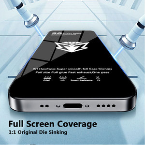 Protector de pantalla de teléfono de cobertura completa, cristal templado de 0,3 MM, 9H, para <span class=keywords><strong>iPHONE</strong></span> 14, 13, 12, MINI, 11, XR, XS PRO MAX - Product Image 4