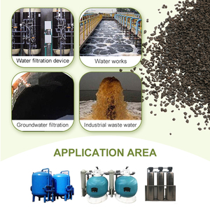 Mno2 40% 50% 60% pyrolusite mangan Dioxide hạt lọc cát được sử dụng trong hộp mực nước uống - Product Image 5