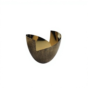 Highest Quality Aluminium Dessert Bowl Trending Design Tableware Fruits Sweets Bowl At Cheapest Pricing - Product Image 1
