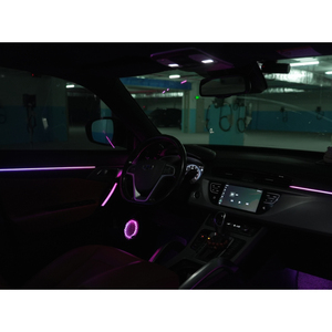 Premium RGBIC Car Ambient <b>Light</b> Symphony Acrylic Strip Interior Neon Lamp for Geely Boyue 2016-2022 - Product Image 2