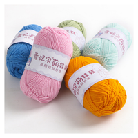 2025 Hot Selling 4 Strand Milk Cotton Blended Yarn 16S High Tenacity Anti-Pilling Super Soft Eco-Friendly Recyclable Weaving