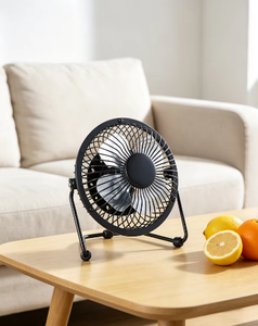 Ventilador Portátil de Aire Acondicionado, Construcción Totalmente Metálica, Control Mecánico, Motor AC, Bajo Ruido, Ahorro de Energía, para Coche, RV, Hogar - Product Image 4