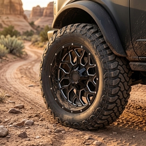 Cerchi in Alluminio per SUV di Alta Qualità, Design a Rete, <span class=keywords><strong>16</strong></span> Pollici, Nero Opaco, PCD 127mm, Set da 4 Pezzi, Prezzo all'Ingrosso dalla Fabbrica Cinese - Product Image 6