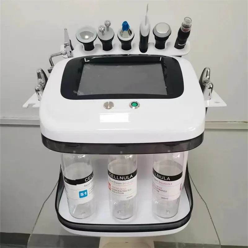 2023z Bestseller 8-in-1 Multifunktions-Hydro-Derma brasion Wasserstrahl Haut Peel Gesichts reinigung Hydro Beauty Machine