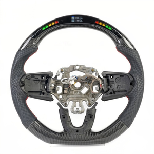 <span class=keywords><strong>Volant</strong></span> de direction en fibre de carbone véritable à LED avec affichage de la vitesse et du régime moteur pour BMW <span class=keywords><strong>Mini</strong></span> <span class=keywords><strong>Cooper</strong></span> F54 F55 F57 F56 2022-2024 - Product Image 5