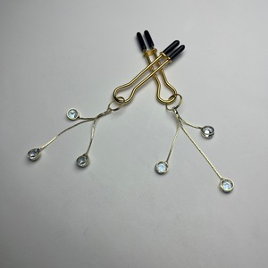 Pinzas eróticas para pezones, pinzas para pezones femeninas para entrenamiento SM, masaje de estimulación de pezones, pinzas para clítoris, seductoras y provocadoras - Product Image 4