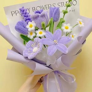 อุปกรณ์ตกแต่งดอกไม้ขายส่ง 100 ชิ้น/มัด ที่ปัดฝุ่นทำจากท่อ  แท่งขนฟู  ลวดเชนิลล์  สำหรับงาน DIY ศิลปะและงานฝีมือ - Product Image 2