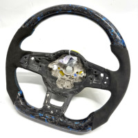 Volant sport en fibre de carbone forgée MK7 GTI pour Golf 6/7/7.5/R/R-Line Jetta Passat B8 Accessoires de voiture