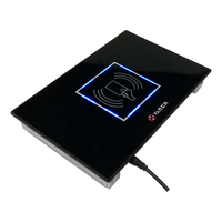 Lector RFID de escritorio USB, duplicador de copiadora de Control de acceso de tarjeta inteligente con Sensor de proximidad, lector de tarjetas de identificación inteligente, escritor