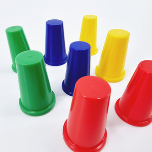 Dedales de doble capa de colores, accesorios de magia King Magic al por mayor, accesorios profesionales para espectáculos de talento, festivales y fiestas. - Product Image 1
