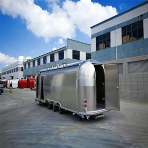 Vehículo de Catering Móvil Remolcable para Venta de Hot Dogs, Helados, Mercado Nocturno, Venta Ambulante en Lugares Turísticos, Negocio Multifuncional de Alimentos - Product Image 1