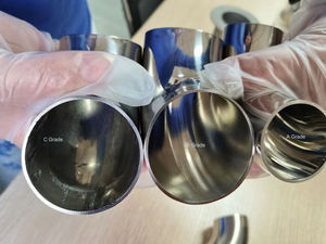 TKFM 90度生理用バット溶接クランプ肘TriクランプSS304ステンレス鋼肘SMS 6 "Sch10 - Product Image 3