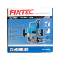 Outil électrique FIXTEC 12/8/6mm mèches de routeur 1800W machines de travail du bois routeur à bois électrique